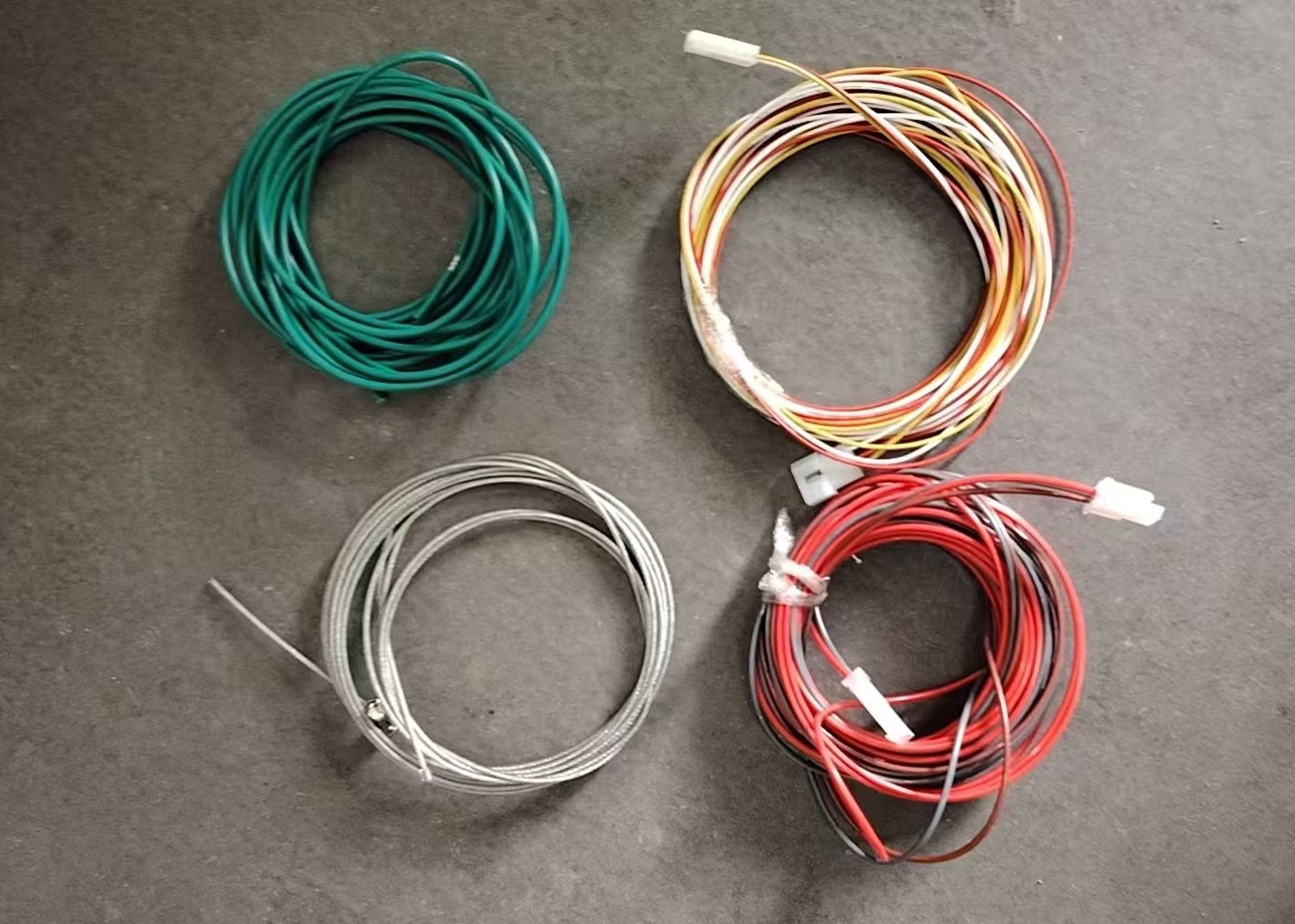 JAZAVA Universal Extension Cord Kit for CF04 Series - 149 Inch Heavy Duty Replacement Cable with Ground Wire & Steel Support Line