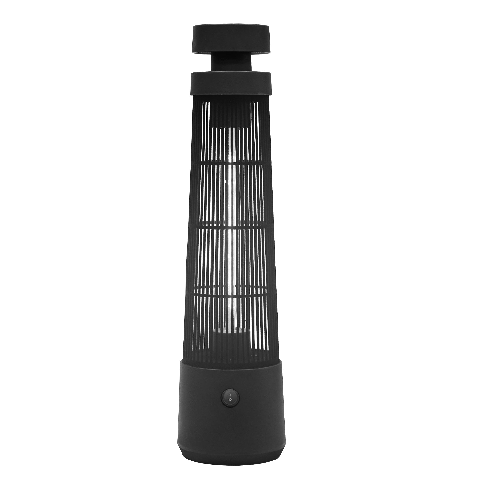 Freedstanding Electric Patio Heater - USAG00062 - Outdoor Infrared Heater With Unique Lantern Shape Design, IP55 Waterproof, Touch Switch