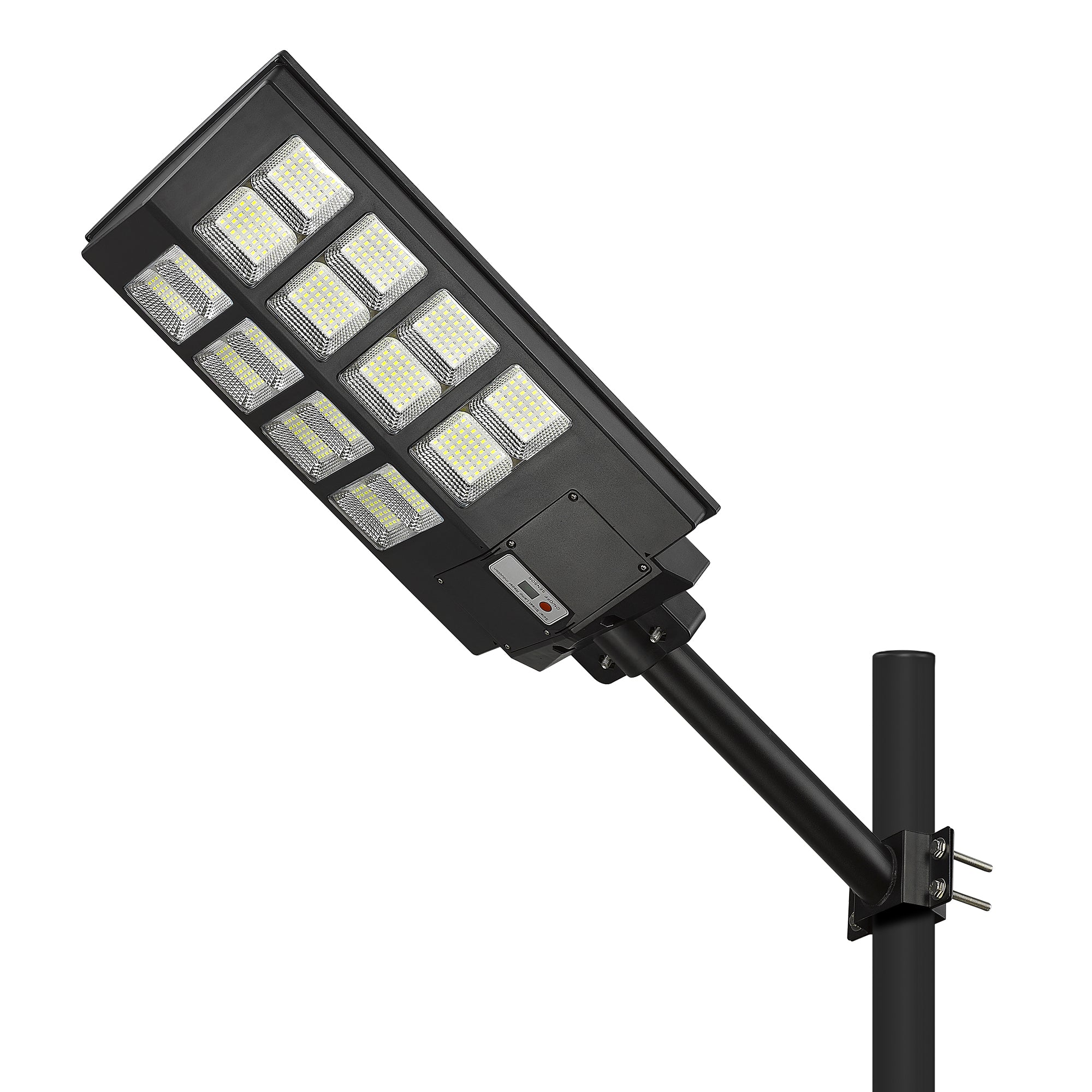 Commercial Solar Parking Lot Light - USAG00189 - 1200W 100000LM Outdoor Solar LED Street Light Dusk to Dawn with Motion Sensor, 6000K Solar Security Flood Lights for Garden, Yard