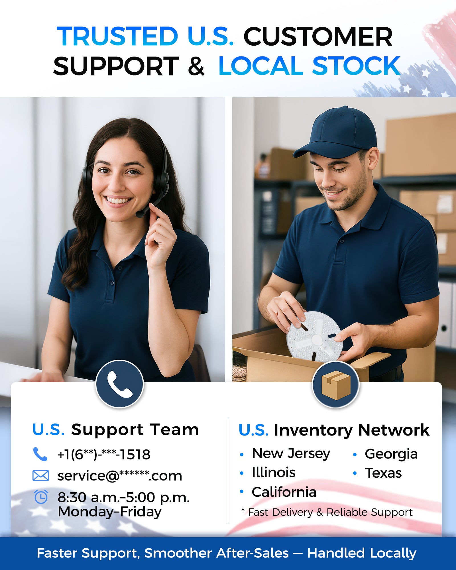 72" Smart Ceiling Fan with Light, Patented Hub Design, Aluminium Blade, Alexa App Control, Black