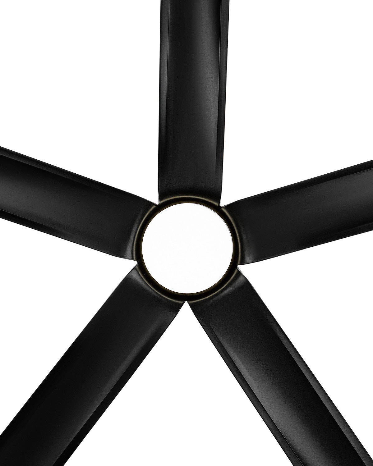 60" Smart Ceiling Fan with Light, Works with Alexa, Remote Control, Black & Gold