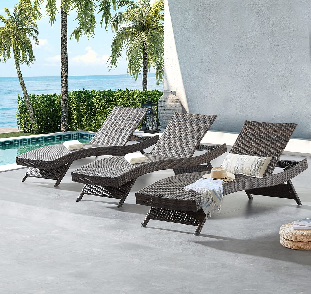 Sun Lounger set(set of 3)