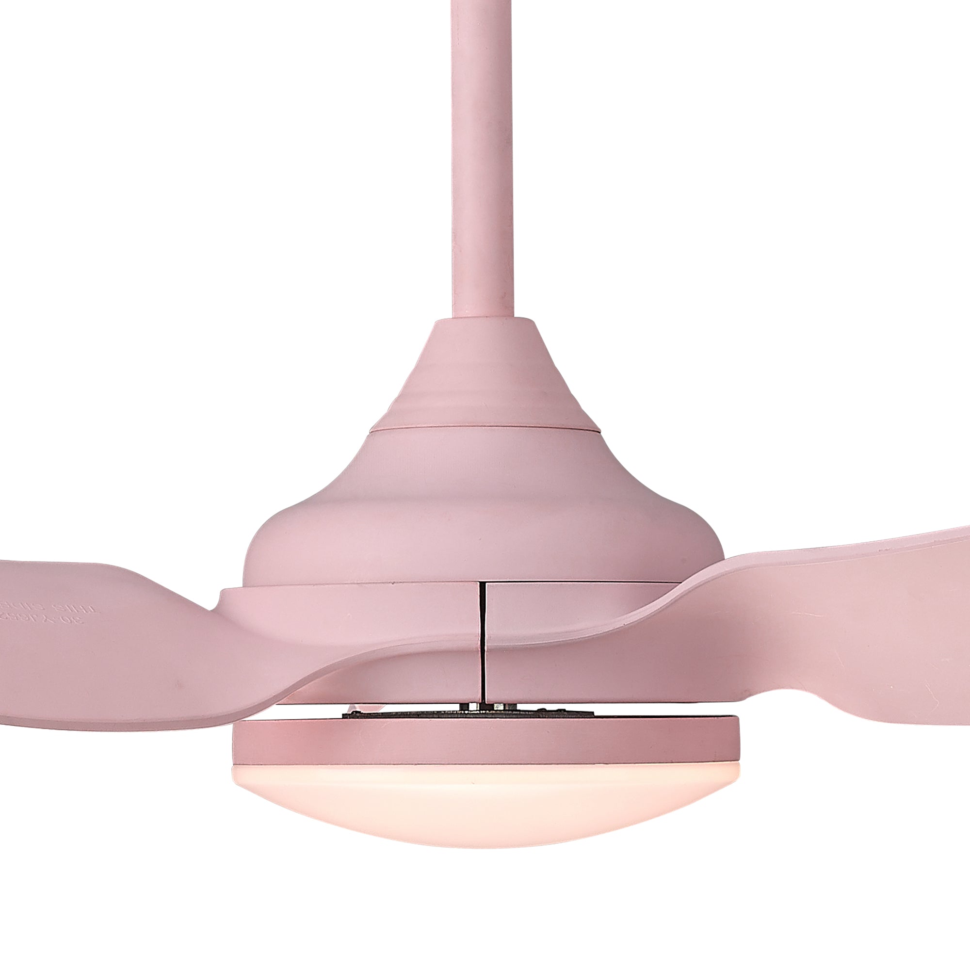 30 lnch Large Air Volume Ceiling fan - USAG00078 - LED Indoor/Outdoor Ceiling Fans with Lights and Remote Control, for Bedroom, Kitchen, Patio, Pink