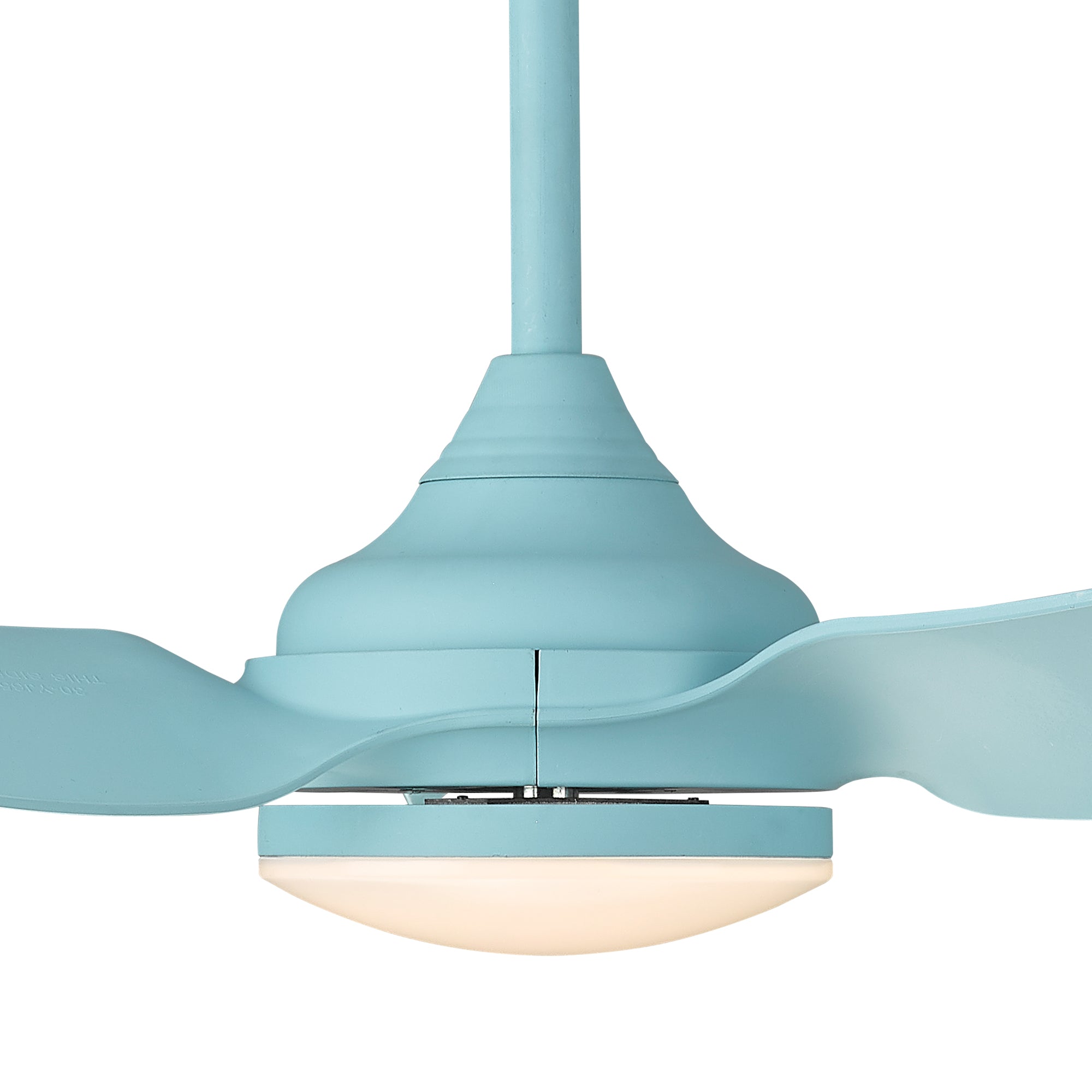 30 lnch Blue Ceiling fans - USAG00087 - LED Indoor/Outdoor Ceiling Fans with 3 Reversible Blades and Remote Control, 3 Colors, 6 Speeds