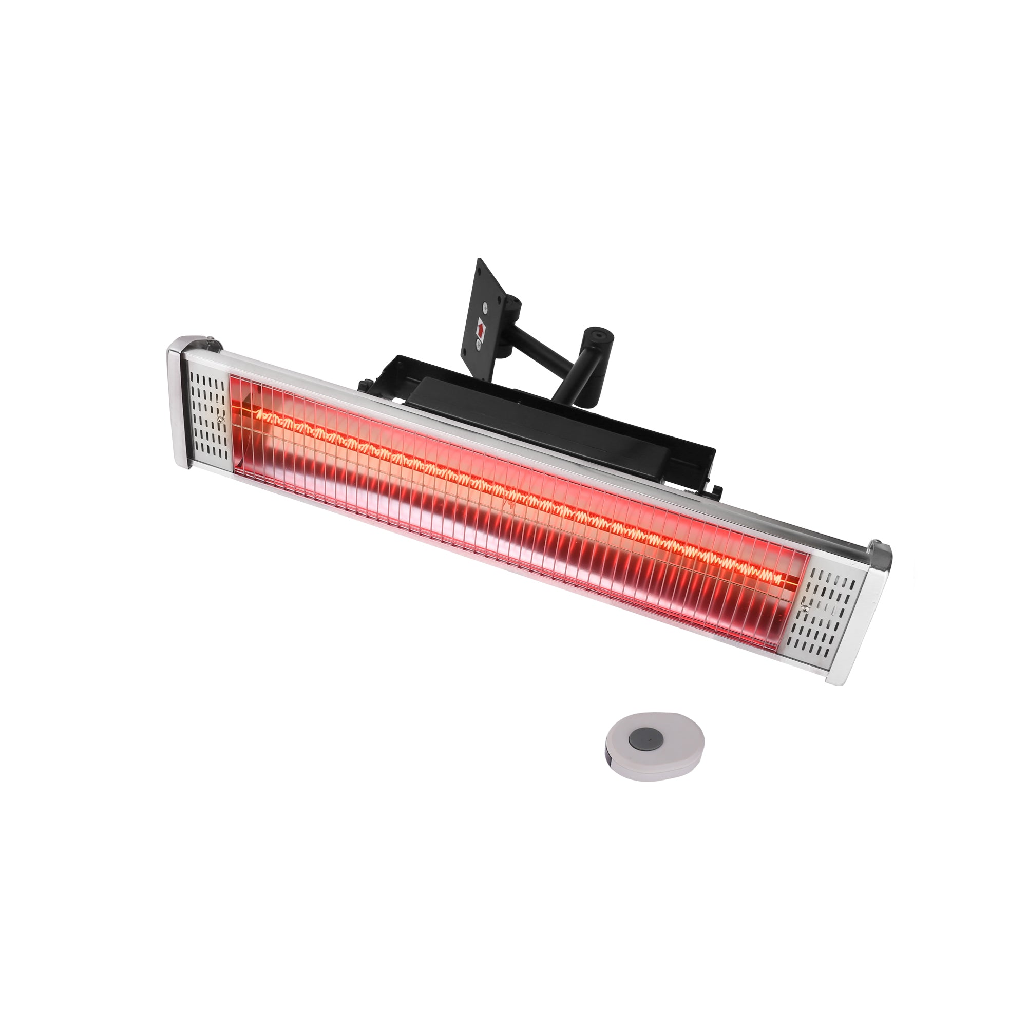 Electric Patio Heater - USAG00158 - 1500W Hanging/Wall Mounted Indoor/Outdoor Infrared Heater with Remote